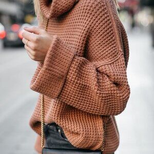 FREE PEOPLE Park City Pullover Sweater